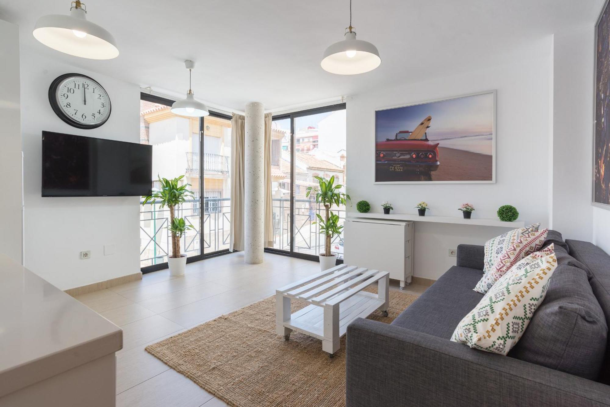 Ma2A-Perfect Apartment For Couples Or Groups Up To 5 Guests มาลากา ภายนอก รูปภาพ